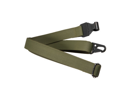 Durable military nylon strap with clips