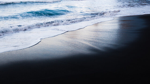 Landscape of Nogales Beach (La Palma, Canary islands, Spain)
