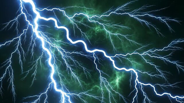 Lightning in cosmic space emphasizing high-end commercial value and versatility