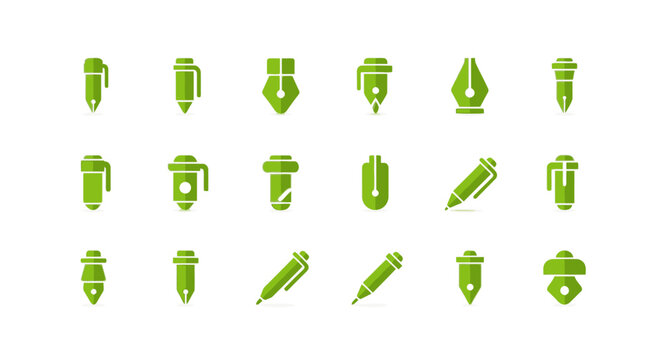 Green plastic electrical wire connectors.
