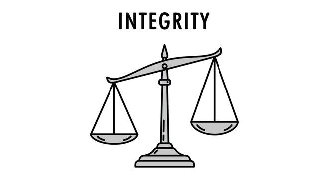 Scales of Justice Symbolizing Integrity and Balance.