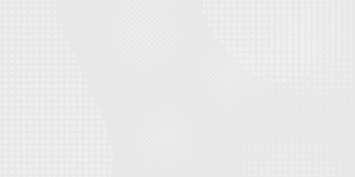 Dot white gray wave light technology texture background. Abstract big data digital halftone dots pop art comics old network good rendering