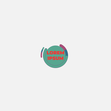 Minimal Looping Circles Motion Square Title Animation