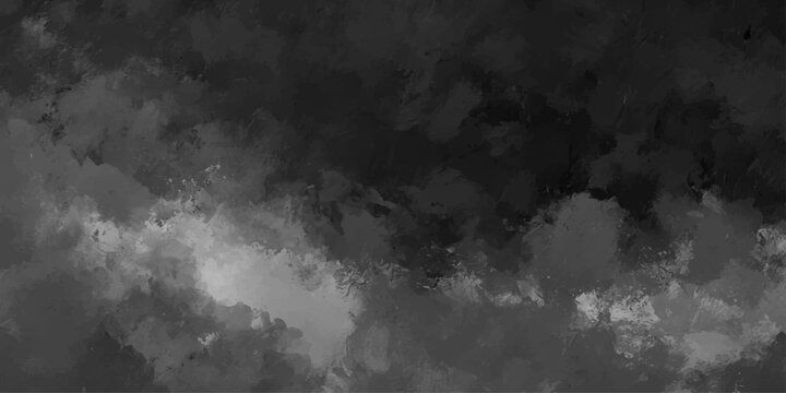 Abstract grunge background featuring dark stormy clouds and blue smoke textures with a motion blur of white light across a black night sky backdrop