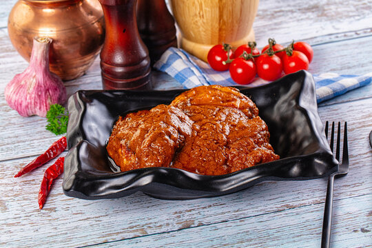 Indian chicken thights tikka massala