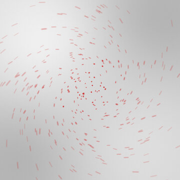Particle Twist Animated Text Square Title