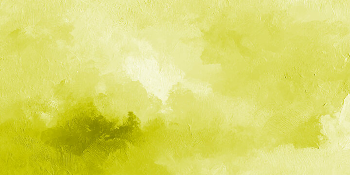 Vintage yellow and green grunge abstract background with an aged paper texture and watercolor pattern design for an antique parchment wallpaper backdrop