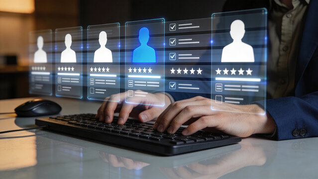 mployee Performance Evaluation and Candidate Assessment System with Digital HR Recruitment Analytics