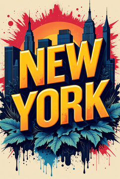 new york city illustration