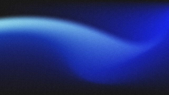 Abstract background with a smooth blue gradient from light cyan to deep royal blue, overlaid with a subtle grainy noise texture on a dark base.