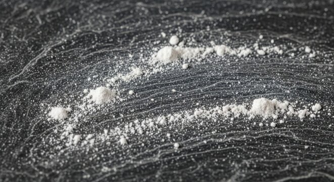 Microscopic view of textured surface.