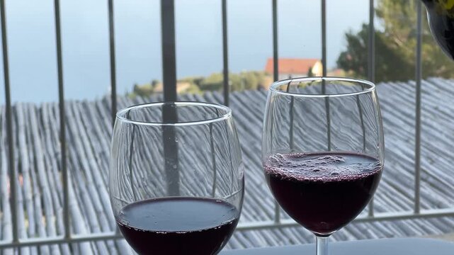 Italien bei Sanremo Ligurien im Fr&uuml;hling