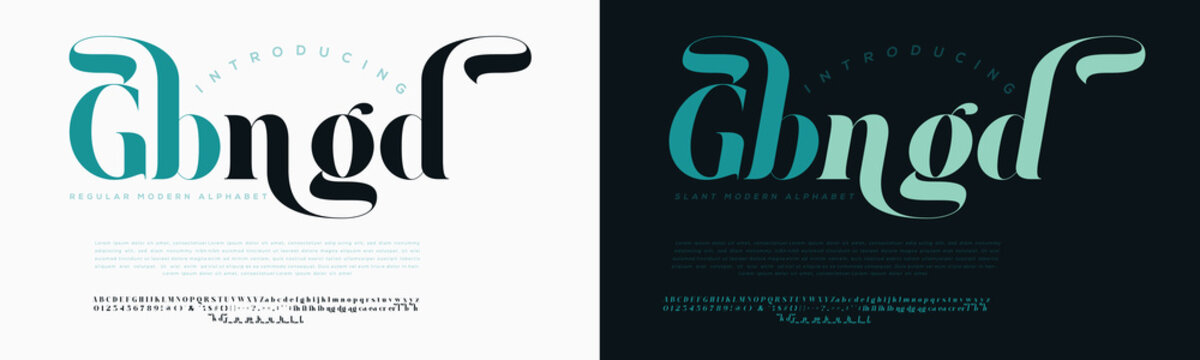 Gihod logo in gothic script with accents typography branding