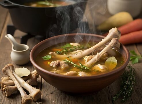 CHICKEN BONE BROTH