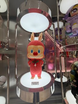 April 2026, Singapore: Pop Mart Labubu figure from The Monsters collection