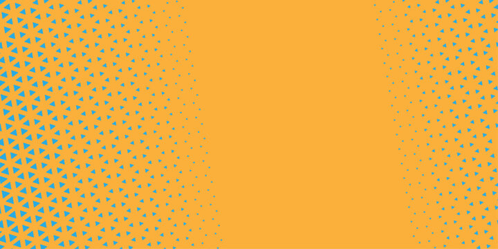 Gradient halftone background subtle dotted pattern design and web graphics. Vector seamless triangle fabric halftone paper vintage. Polka pattern background tile decoration geometric wallpaper.