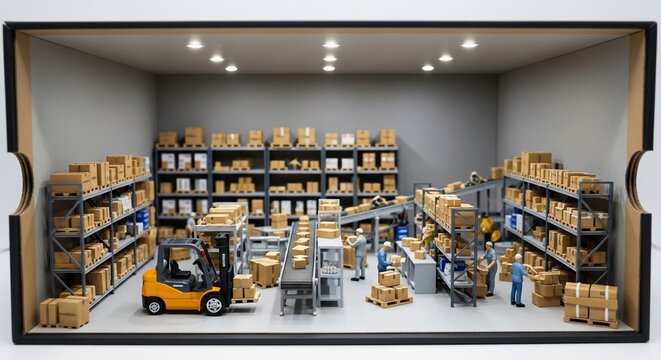 Miniature warehouse production