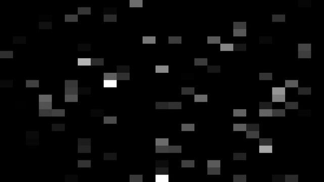 abstract geometric pattern background. mosaic background. HUD animation.  motion video	

