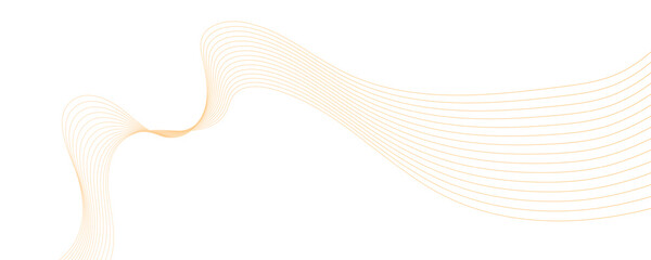 Golden wave pattern design with curved lines vector illustration © Creative_Art