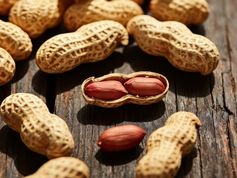 peanuts in shell