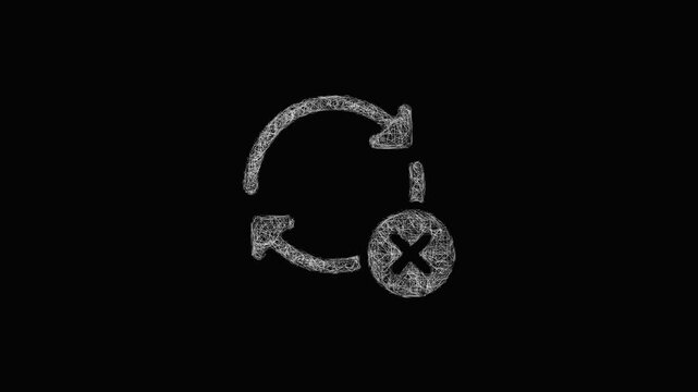 Sketch sync error icon animation - smooth progressive reveal