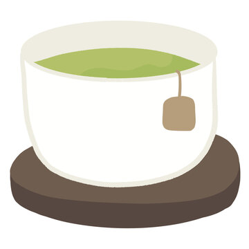Green tea cup