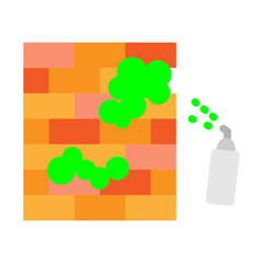 Street Art Vector Flat Icon Design © Ramla