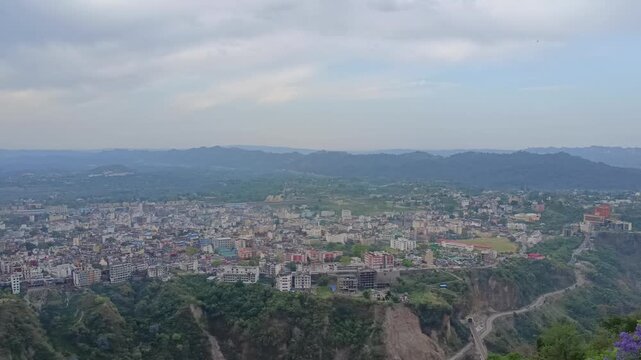 A view of Katra City from Trikuta Hill