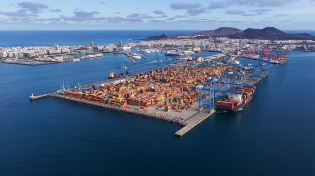 Intermodal Freight Logistics in Gran Canaria; European Port Infrastructure and the Cost of Living Crisis