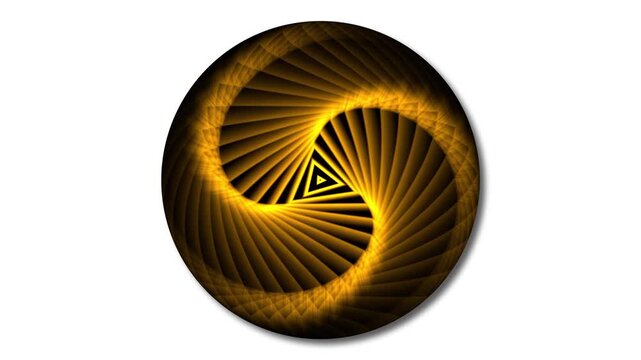 Modern wire frame sphere. Geometric line attachment animation.