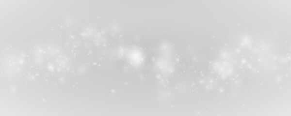 Floating magic dust PNG spark particles shine over dark gradient. Soft glow creates dreamy premium background style. Perfect for UI. © Extrastock