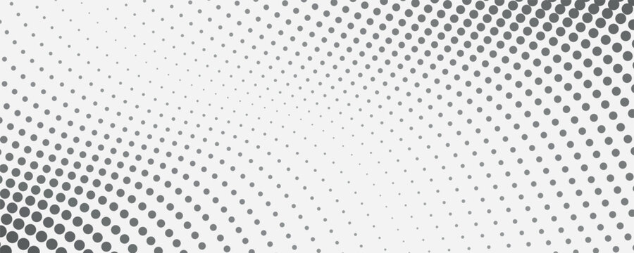 Dotted noise gradient texture. Fading grunge gradation pattern. Black retro halftone wallpaper. Rasterized pixelated comic background. Vector cartoon pop art backdrop overlay in manga, anime style