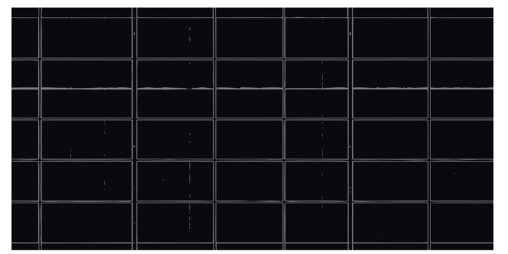 Solar panel array grid pattern for renewable energy generation