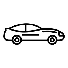 Fototapeta premium Smart Car Icon