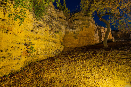 Valley of temples in Agrigento
