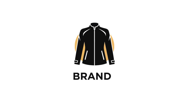 Black and Yellow Sports Jacket Design.