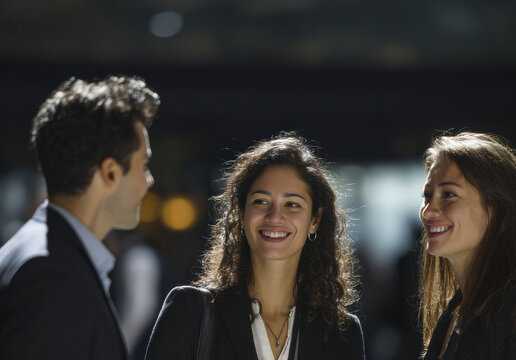 Client Trust Building, A business person builds trust with a partner through honest talk and steady service. The meeting shows care, reliability, and value.
