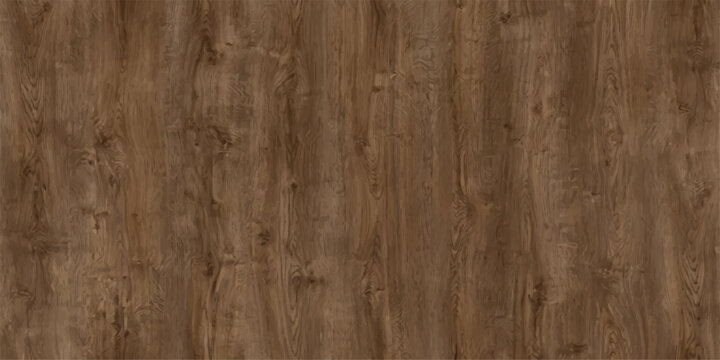 A vintage brown oak plank surface features a natural old wood grain texture with a rough timber pattern perfect for a rustic hardwood floor or wall panel design