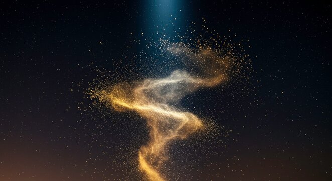 Golden Light Abstract Background Texture.