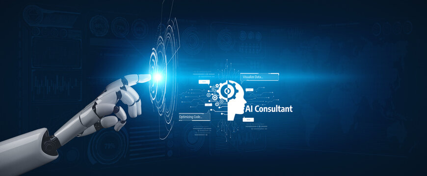 AI Assistant Brain Processor with LLM Technology, Big Data, Machine Learning, Generative AI for Business Support, Future Agentic AI Technology and Artificial Intelligence Prompt Engineering. Vouch
