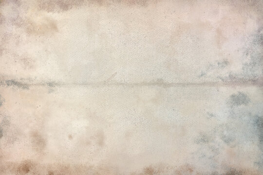 The concrete wall is gray and rough. Watercolor digital illustration. The stone grey wall with spots and roughness is hand-painted