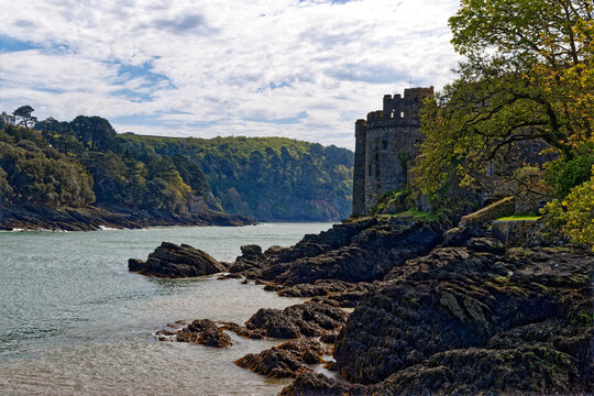 Dartmouth Castle on the River Dart in Devon England UK