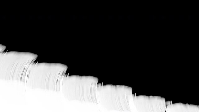 Professional Brush Stroke Wipe Transitions with Luma Matte Black and White IN OUT Pack