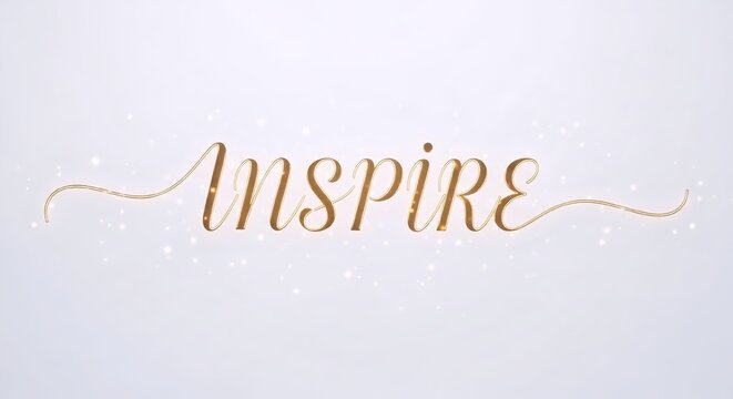 Inspire beautiful, elegant, and uplifting typography with delicate sparkles