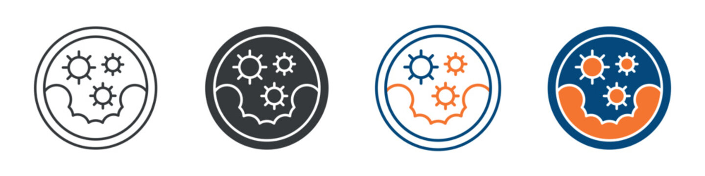 Triglycerides Icon Set Multiple Style Collection