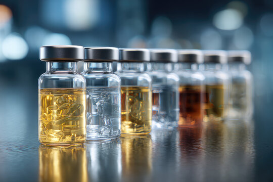 Glp 1 peptide medication vials for metabolic therapy