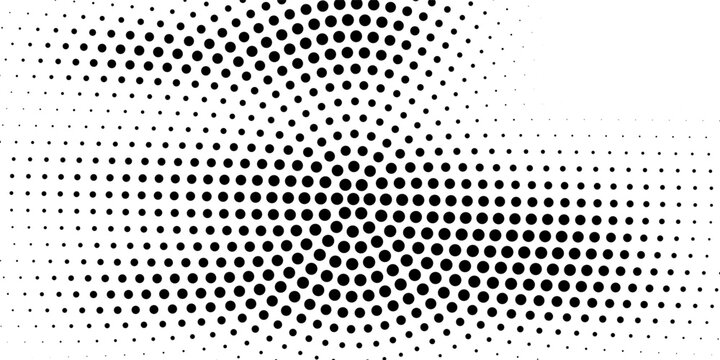 Halftone dotted abstract background. Grain gradient texture background with dots. Noise Stipple pointillism pattern. Sand, grain, grunge stipple effect.