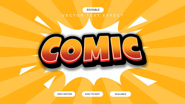 Comic Text Effect 01