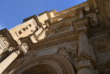 Fototapeta premium Détail architectural de la cathédrale de l'Incarnation à Grenade