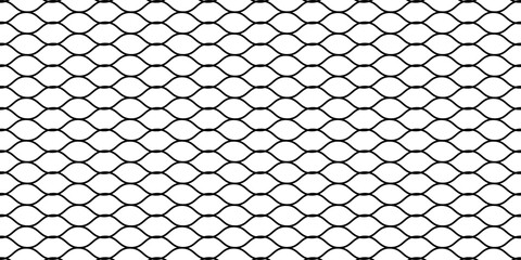 Mesh texture for fishing nets. Seamless pattern for sportswear or soccer goal, volleyball net, basketball hoop, hockey, athletics. Abstract net background for sports © Alfi